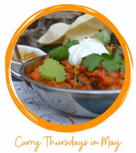 Every Thursday Evening in April our Pottery by Night Restaurant will have a range of special curries available