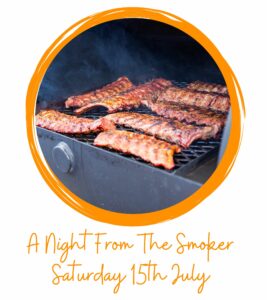 A Night From The Smoker at the Pottery By Night Restaurant Sat 15th July 2023
