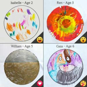 Design a Marble Finalists in the 0-6 years age category