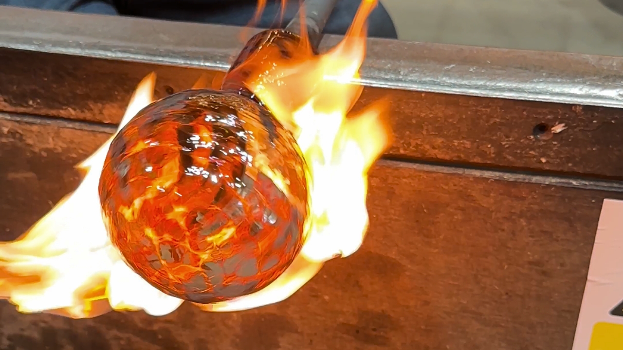 Glass Blowing at Teign Valley Glass Studios