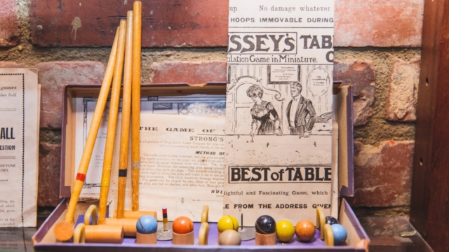 Games Museum at House of Marbles.